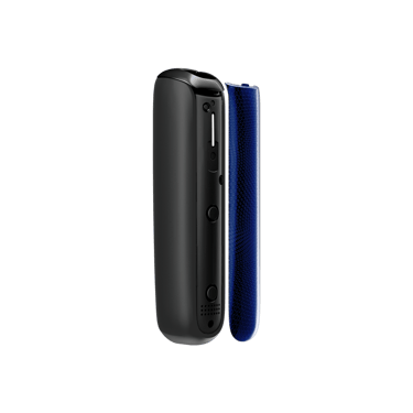 AURA Front Panel Navy Blue Patterned