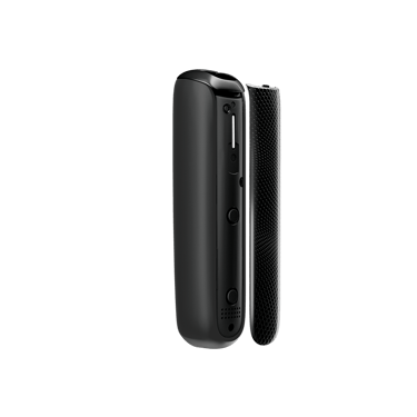 AURA Front Panel Jet Black Patterned