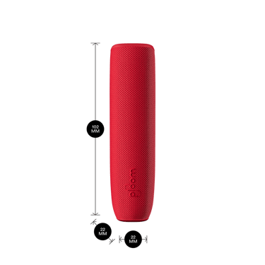 AURA Back Cover Lava Red