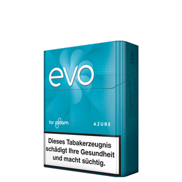 Packung mit EVO Azure Tabaksticks für Ploom