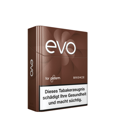 Packung mit EVO Bronze Tabaksticks für Ploom