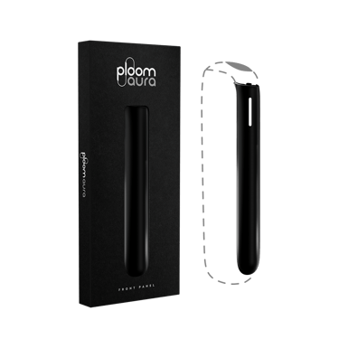 AURA Front Panel Jet Black Glossy