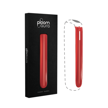 AURA Front Panel Lava Red Glossy
