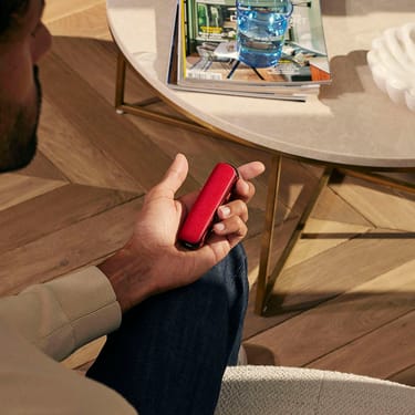 AURA Back Cover Lava Red