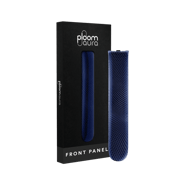 AURA Front Panel Navy Blue Patterned