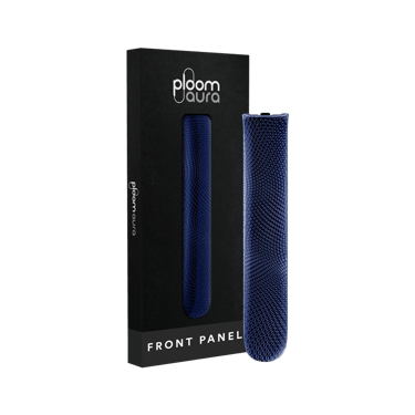 AURA Front Panel Navy Blue Patterned