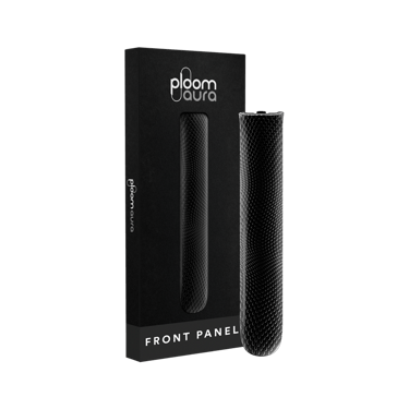 AURA Front Panel Jet Black Patterned