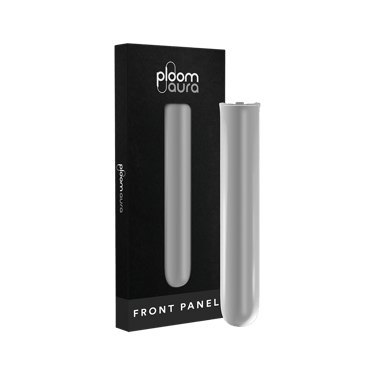 AURA Front Panel Lunar Silver Glossy