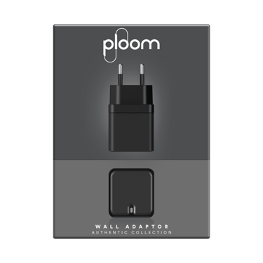 Ploom X Advanced Netzadapter Verpackung - von vorne