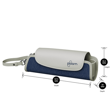 AURA Solo Carry Case Blue Silver