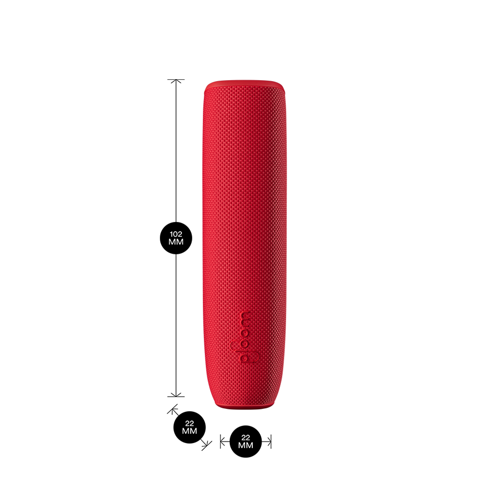 AURA Back Cover Lava Red