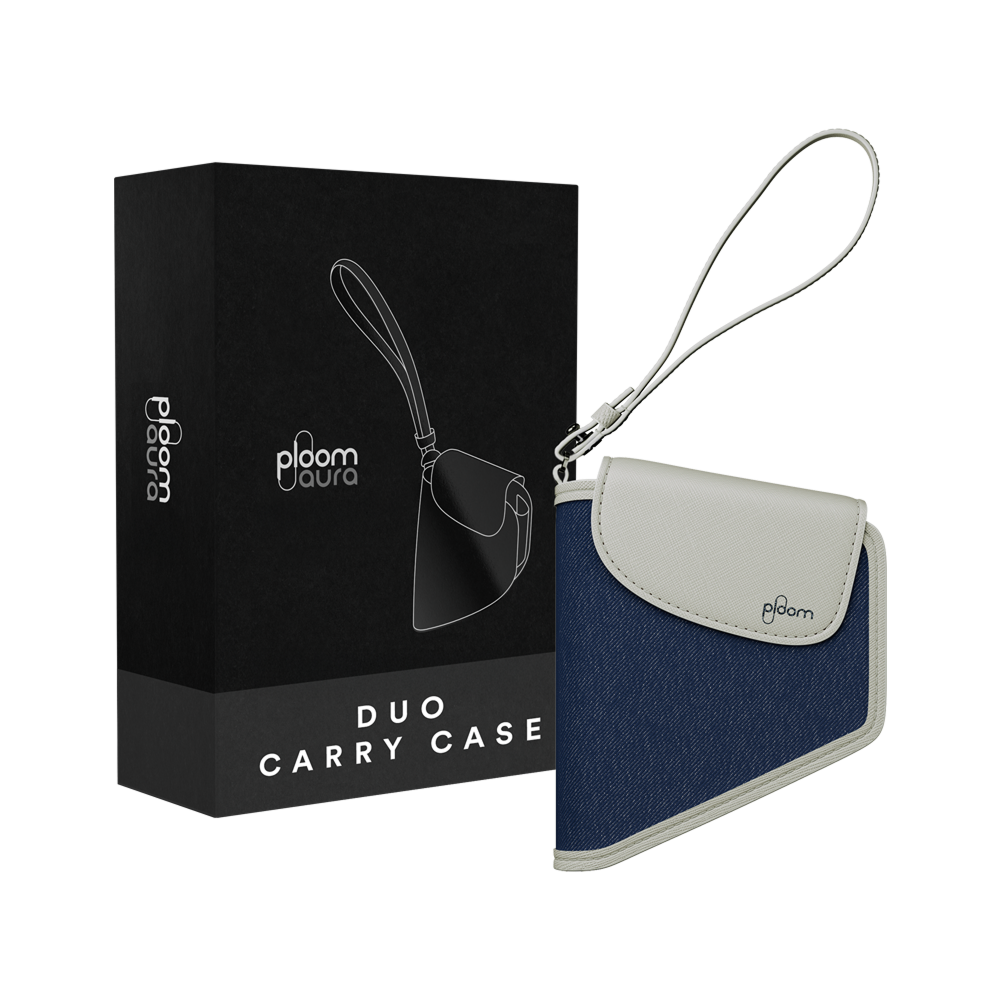 AURA Duo Carry Case Blue Silver