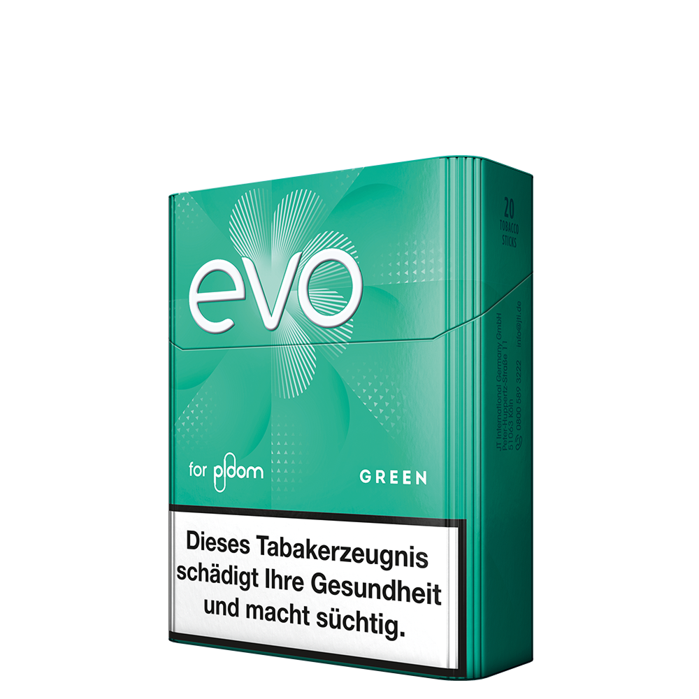 EVO Tabaksticks Green