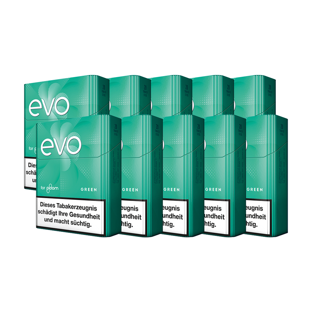 EVO Tabaksticks Green Multipack