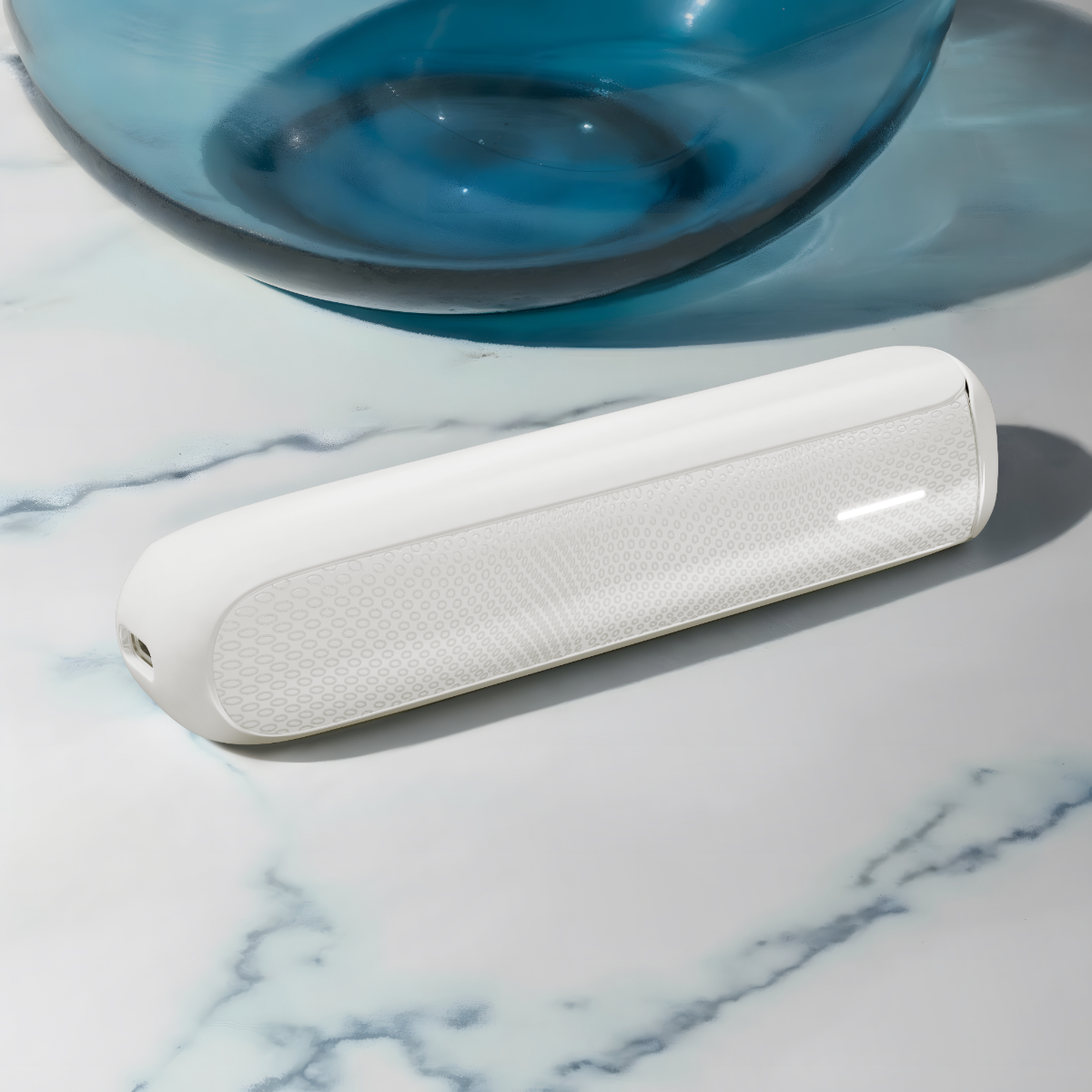 AURA Front Panel Glacier White Patterned