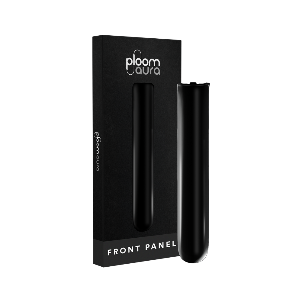 AURA Front Panel Jet Black Glossy
