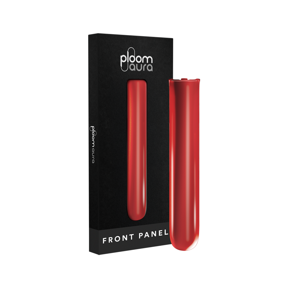 AURA Front Panel Lava Red Glossy