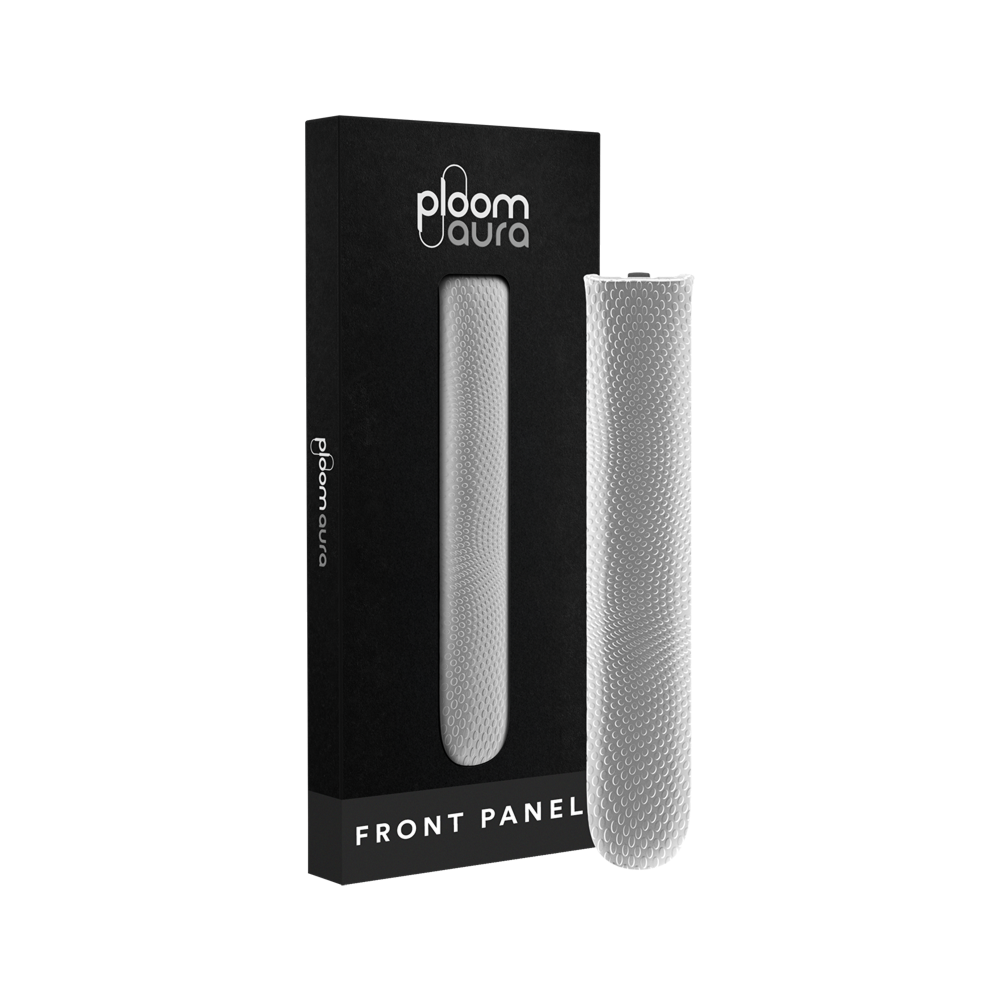 AURA Front Panel Lunar Silver Patterned