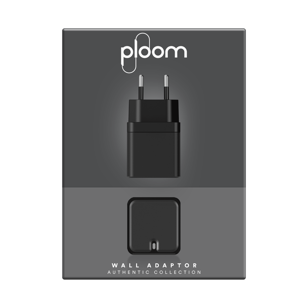 Ploom X Advanced Netzadapter Verpackung - von vorne
