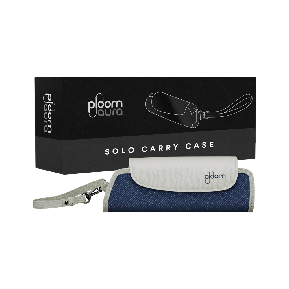 AURA Solo Carry Case Blue Silver