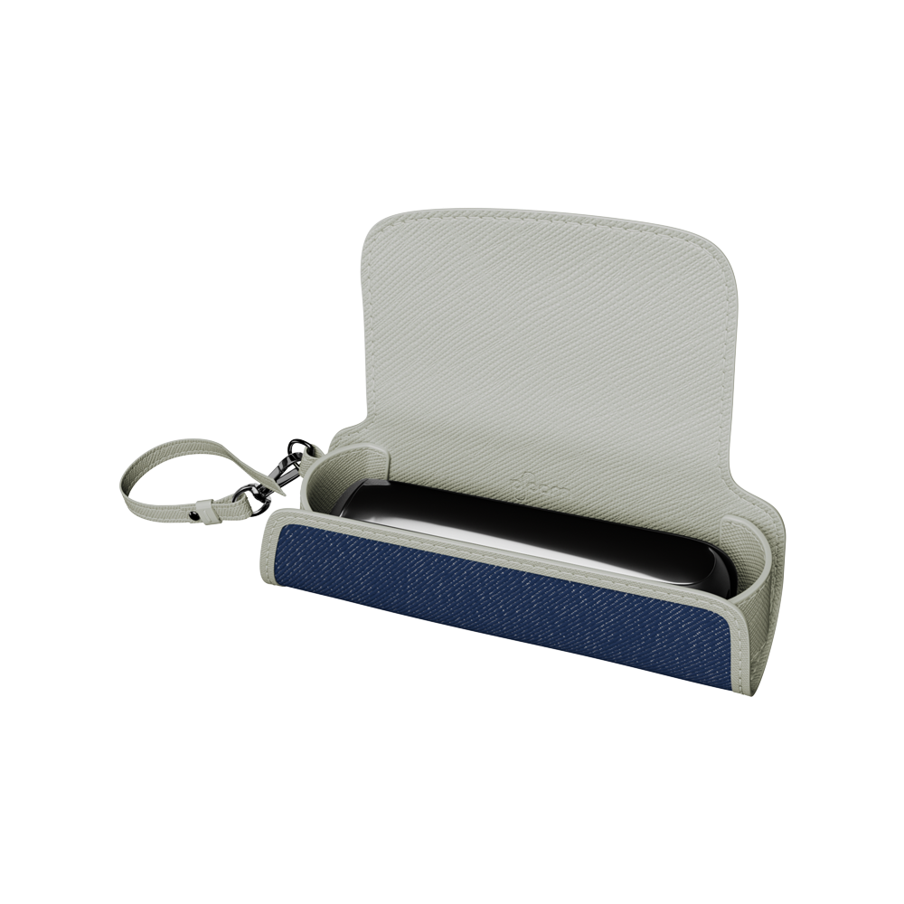 AURA Solo Carry Case Blue Silver