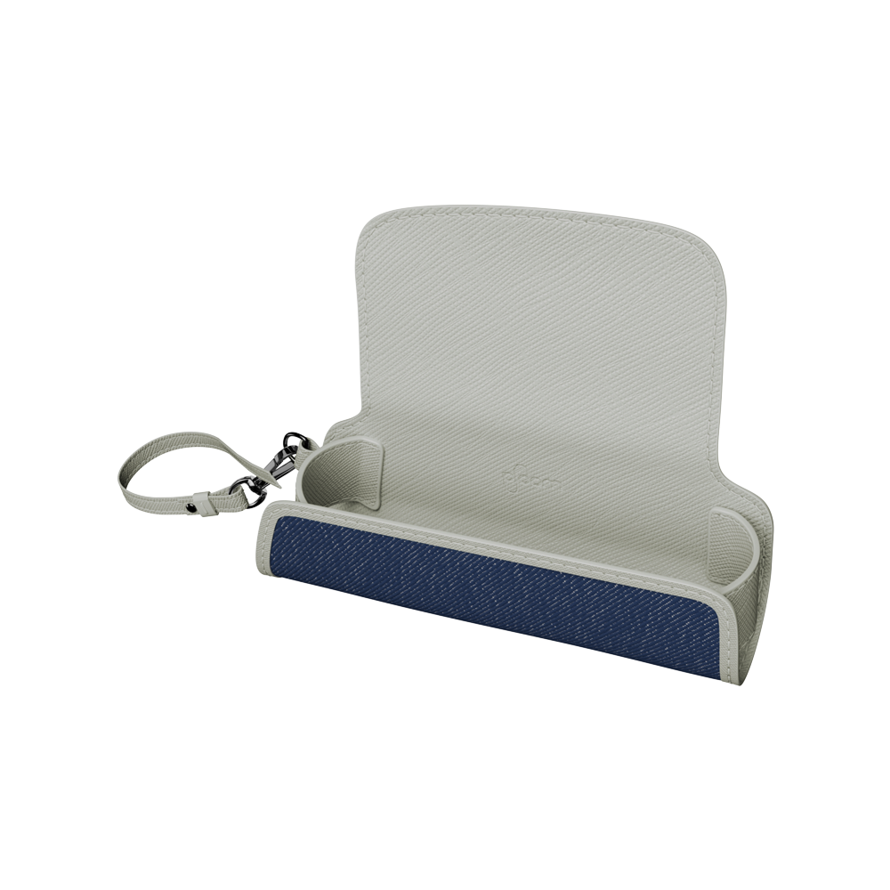 AURA Solo Carry Case Blue Silver