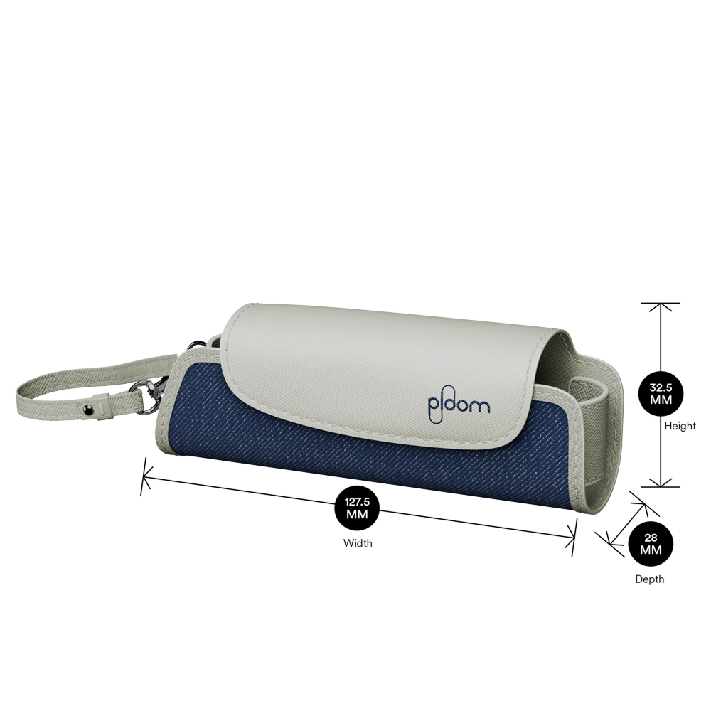 AURA Solo Carry Case Blue Silver