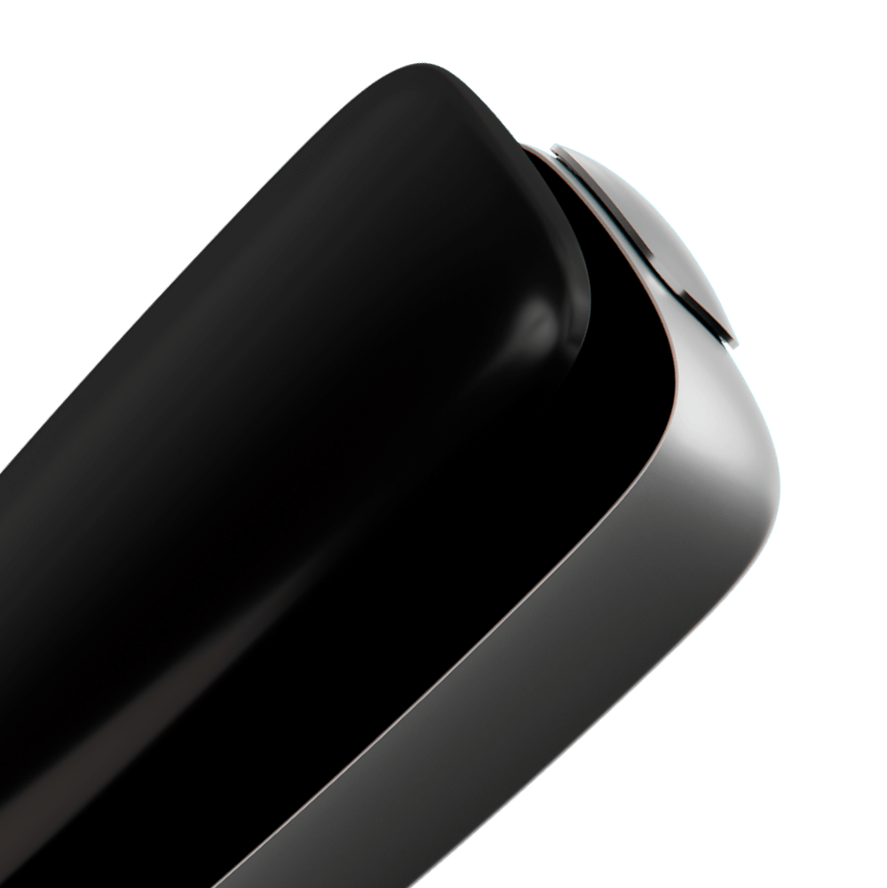 Ploom X Advanced Front Panel Black Nahaufnahme