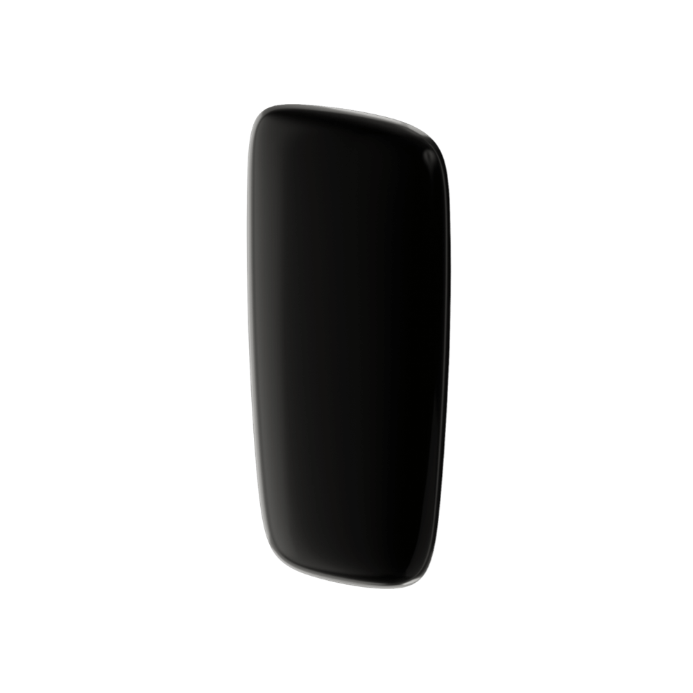 Ploom X Advanced Front Panel Black von rechts
