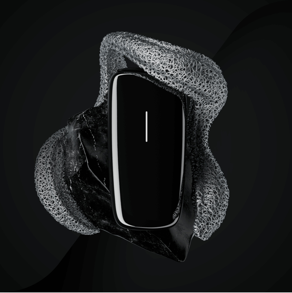 Ploom X Advanced Front Panel Black Textur
