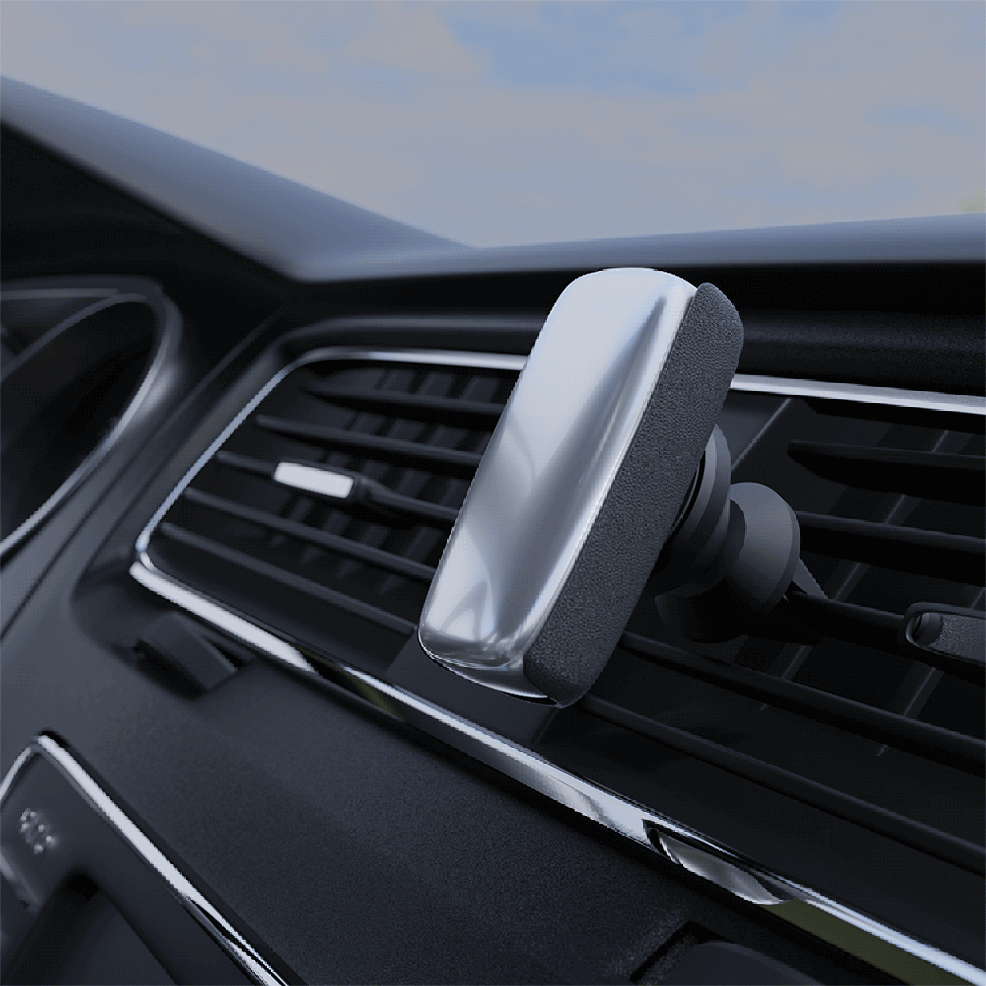 Ploom X Advanced Car Holder im Auto
